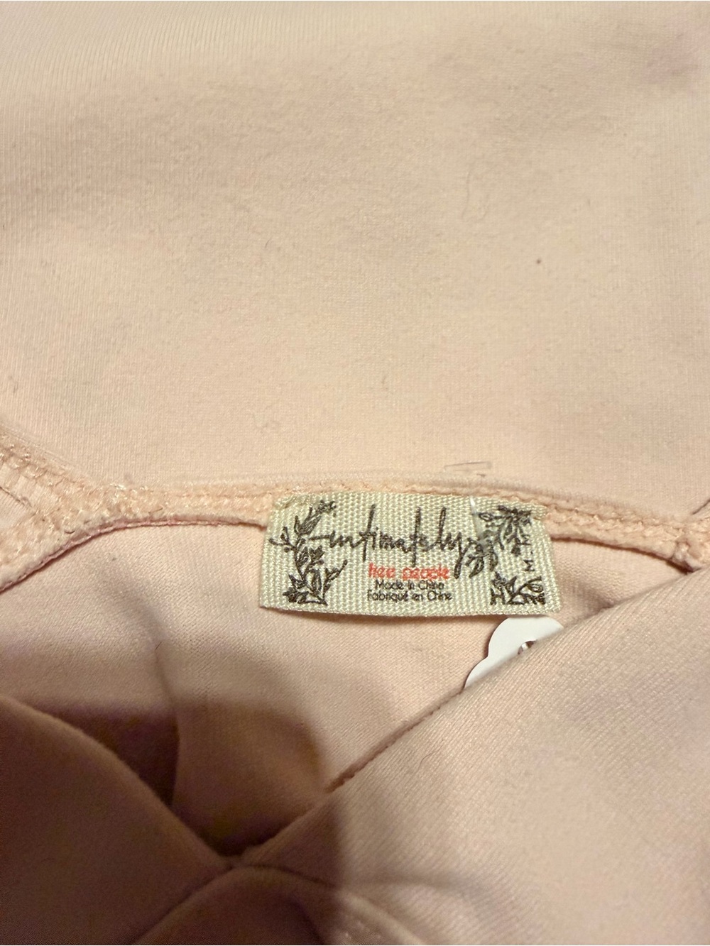 Free People Soft Blush V-Neck Cap Sleeve Top - Picture 3 of 4